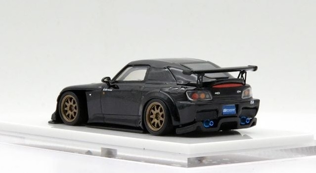 1/64 ONE MODEL Spoon S2000 (Black) (S2000B)