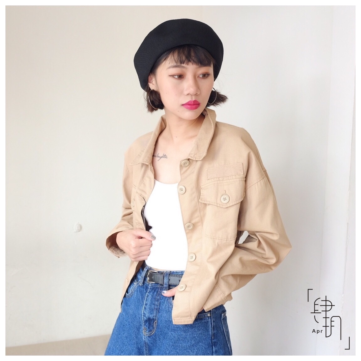 🇯🇵日牌coca 立領軍裝外套