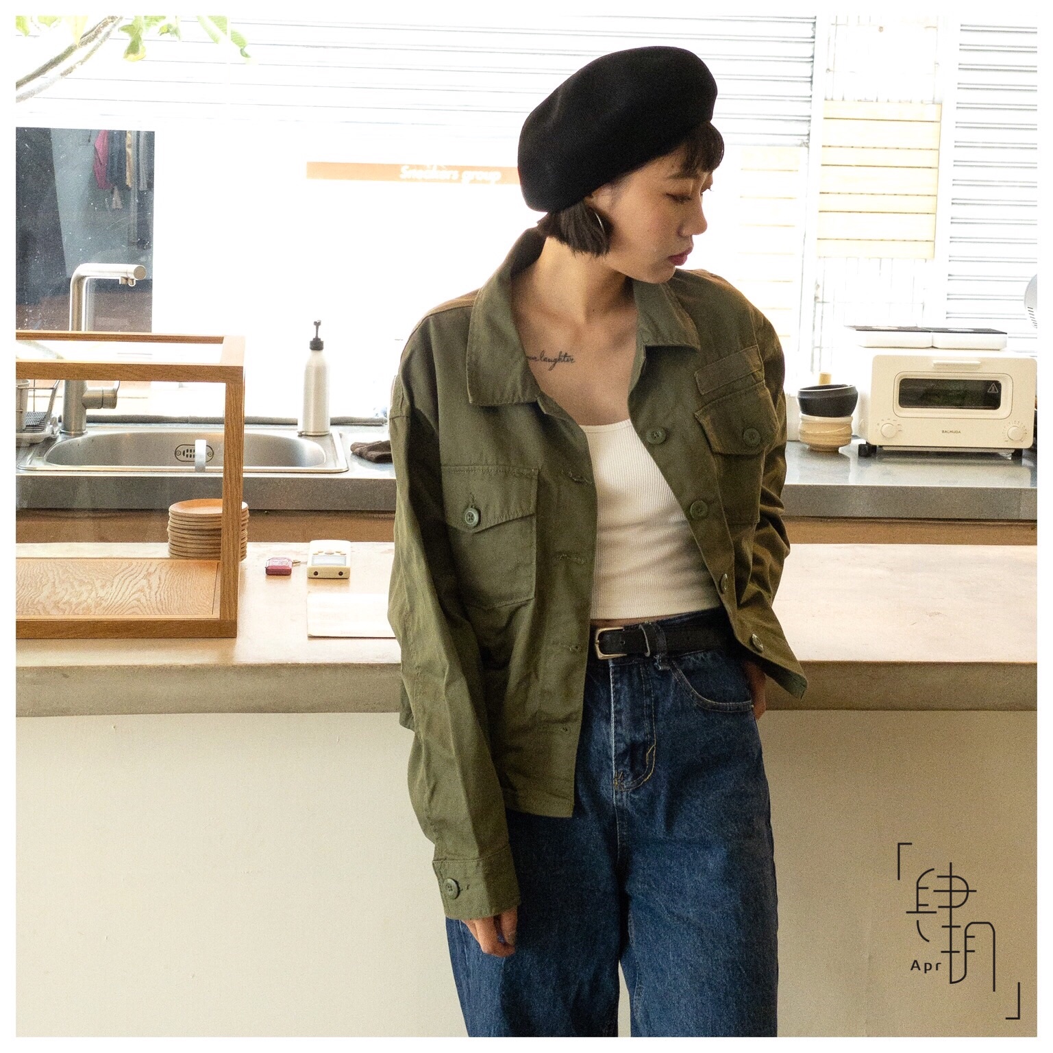 🇯🇵日牌coca 立領軍裝外套