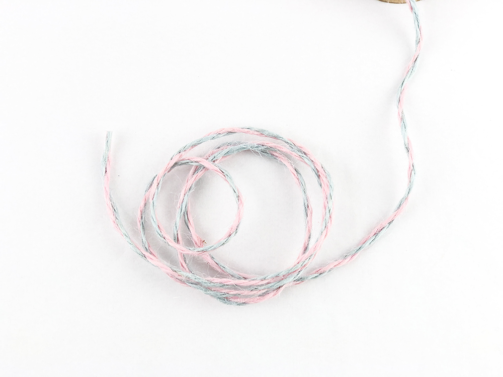 雙色麻繩/2股/3mm