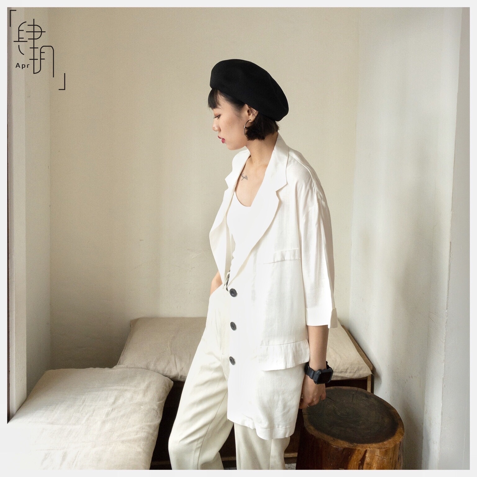 🇯🇵日牌Kutir 棉麻西裝外套