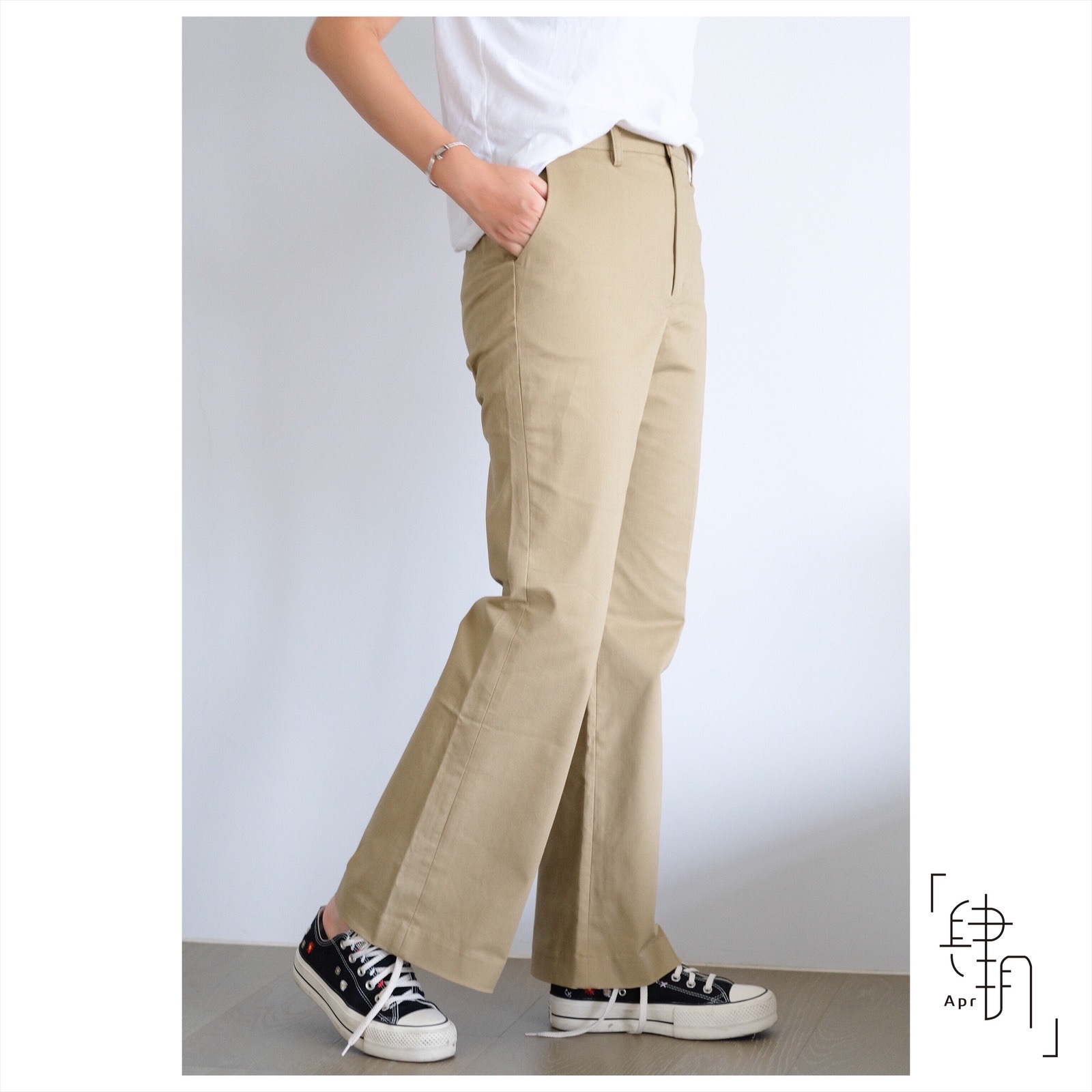 🇯🇵日牌niko and...中腰微喇叭褲