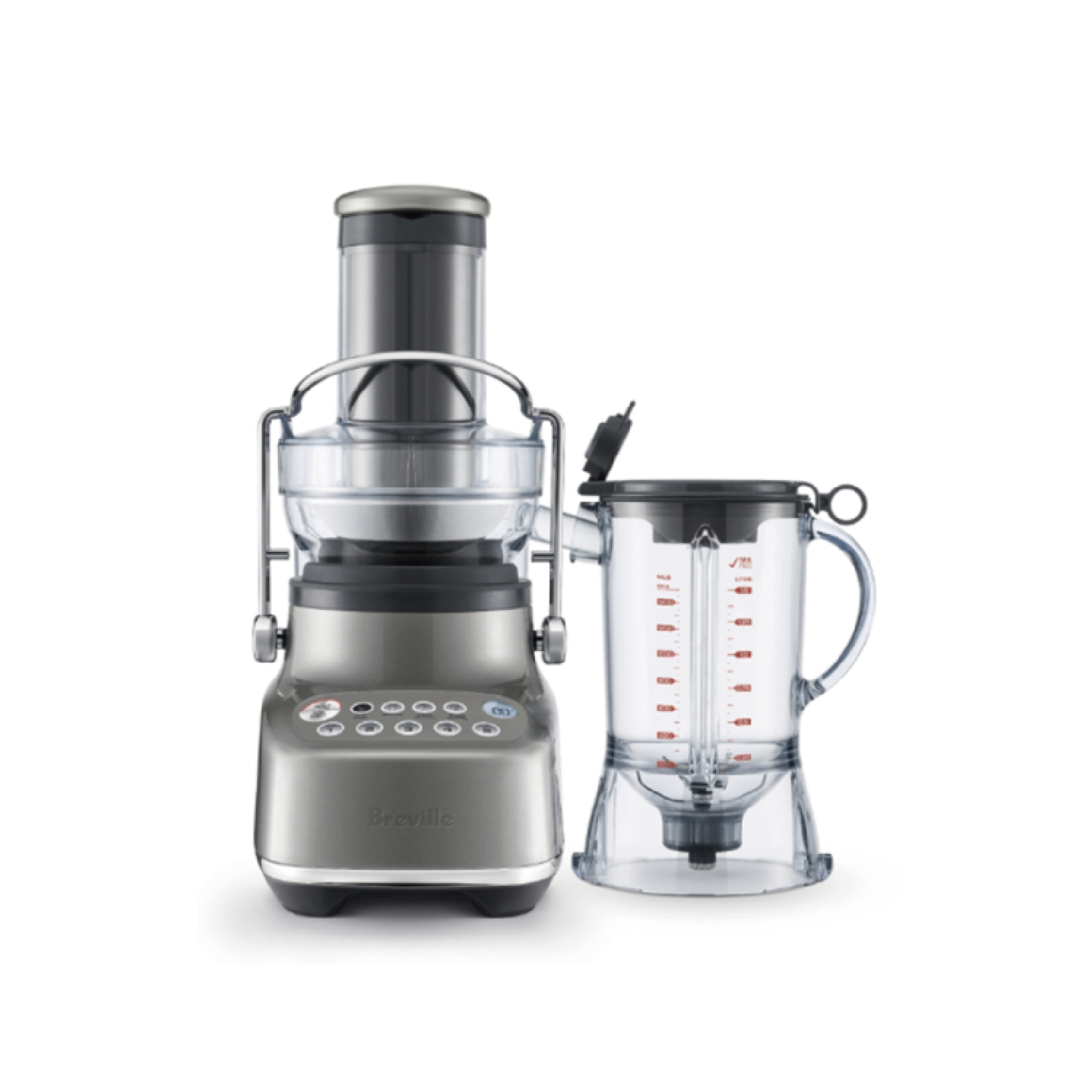 Breville 蔬果榨汁真空攪拌機 BJB615SHY【額外贈送真空攪拌系統 BBL002】