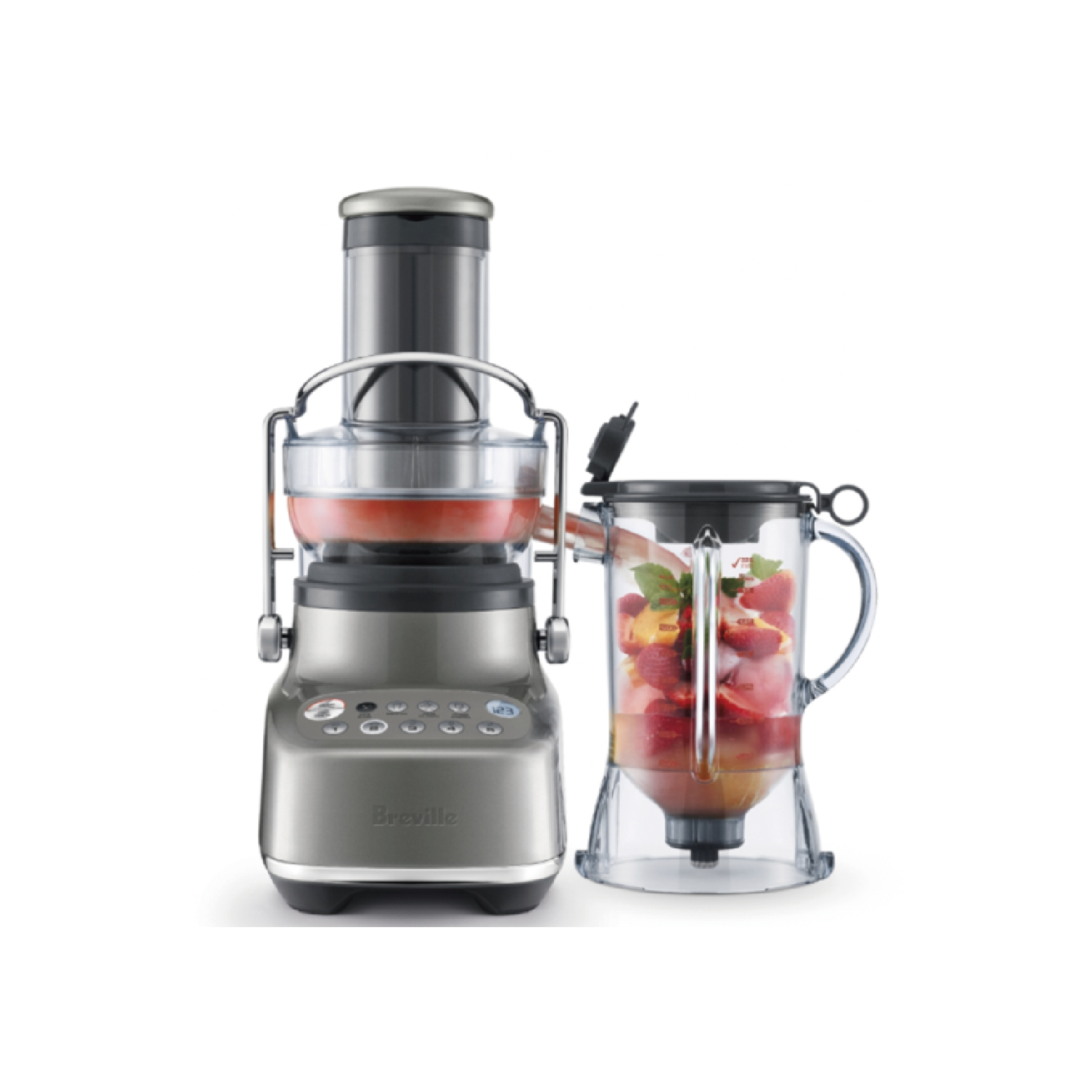 Breville 蔬果榨汁真空攪拌機 BJB615SHY【額外贈送真空攪拌系統 BBL002】