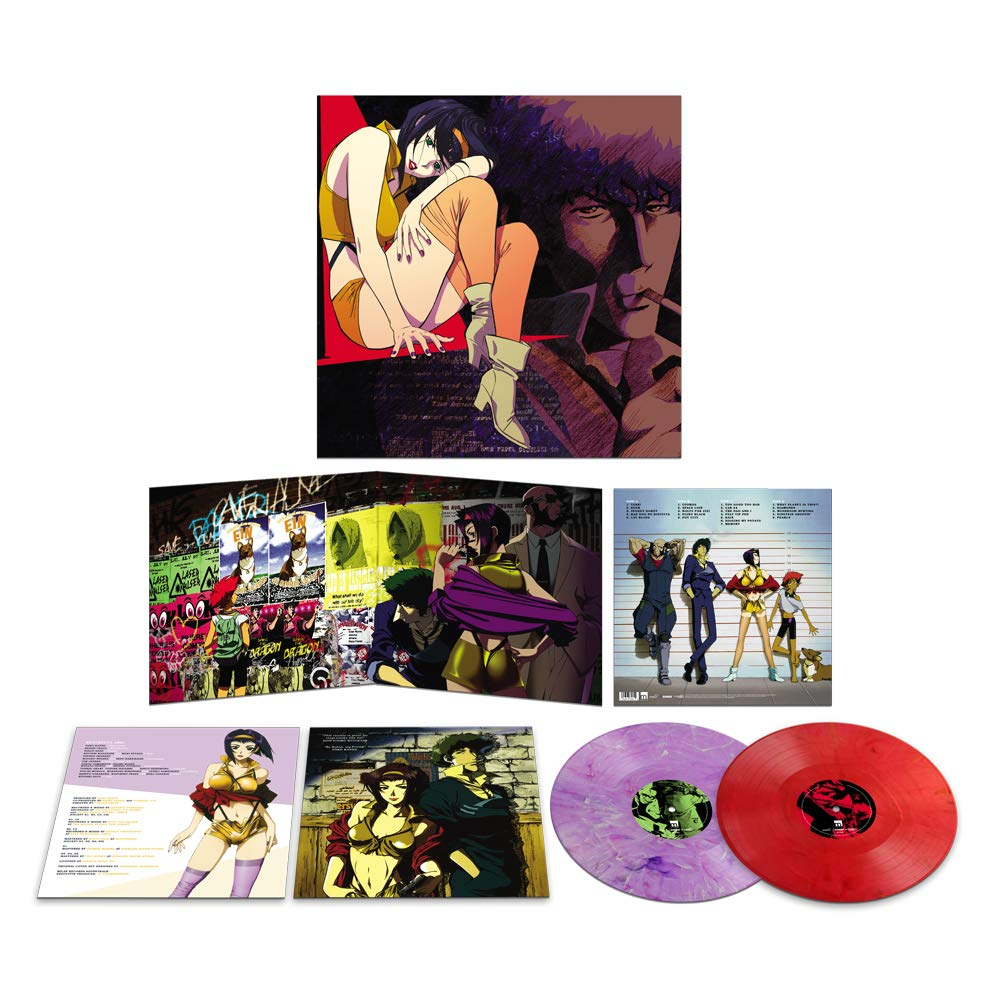 Cowboy Bebop (1998) 星際牛仔動畫原聲帶 限量彩膠唱片 2LP