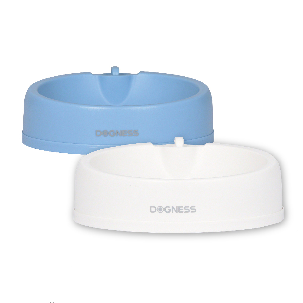 DOGNESS多尼斯-旅行雙用碗/白.藍.粉