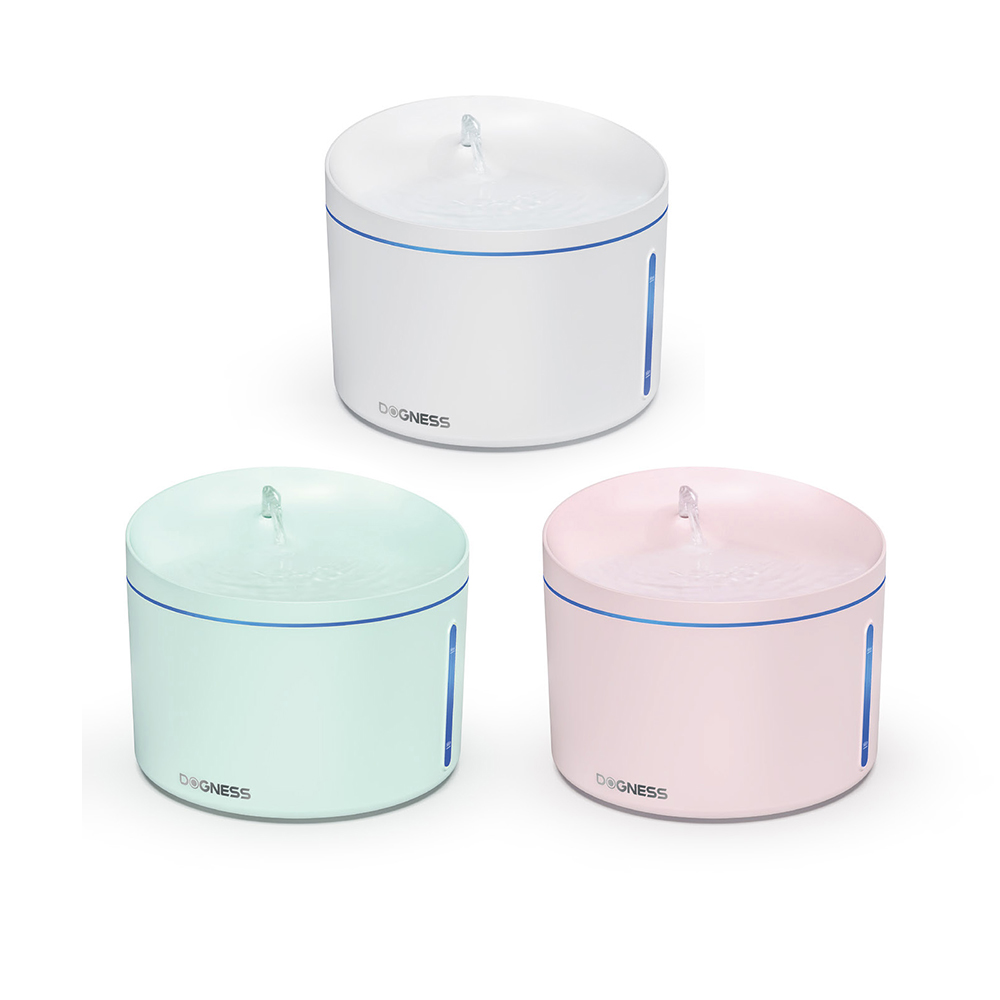 Dogness多尼斯-自動飲水機 Plus(白/綠/粉)3.2L