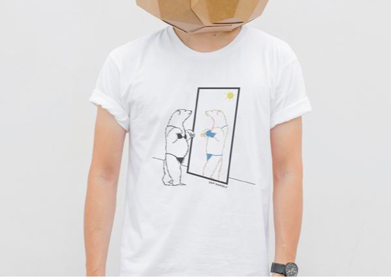 ABEARABLE 我最苗條變色設計T-SHIRT