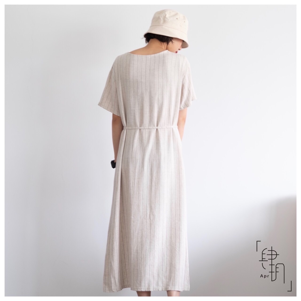 🇰🇷正韓氣質棉麻連身裙