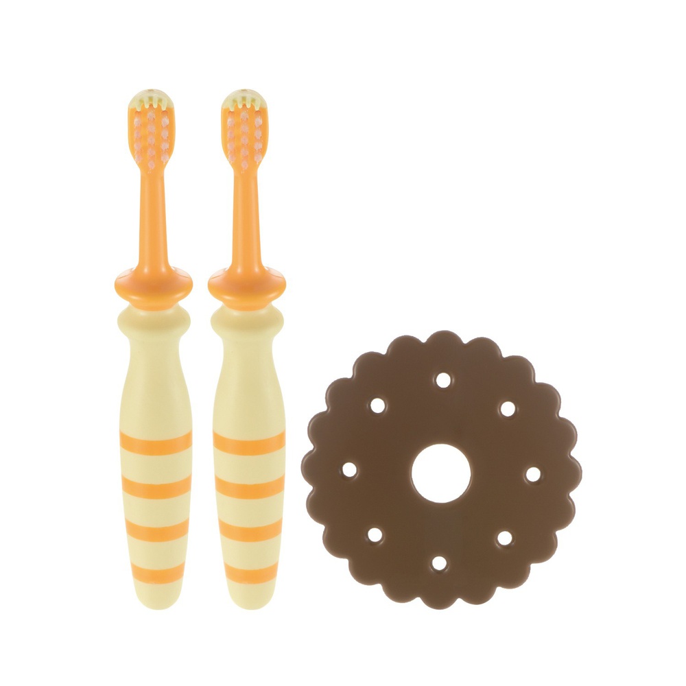 Richell 利其爾 訓練型乳牙刷(12M) 第一階段