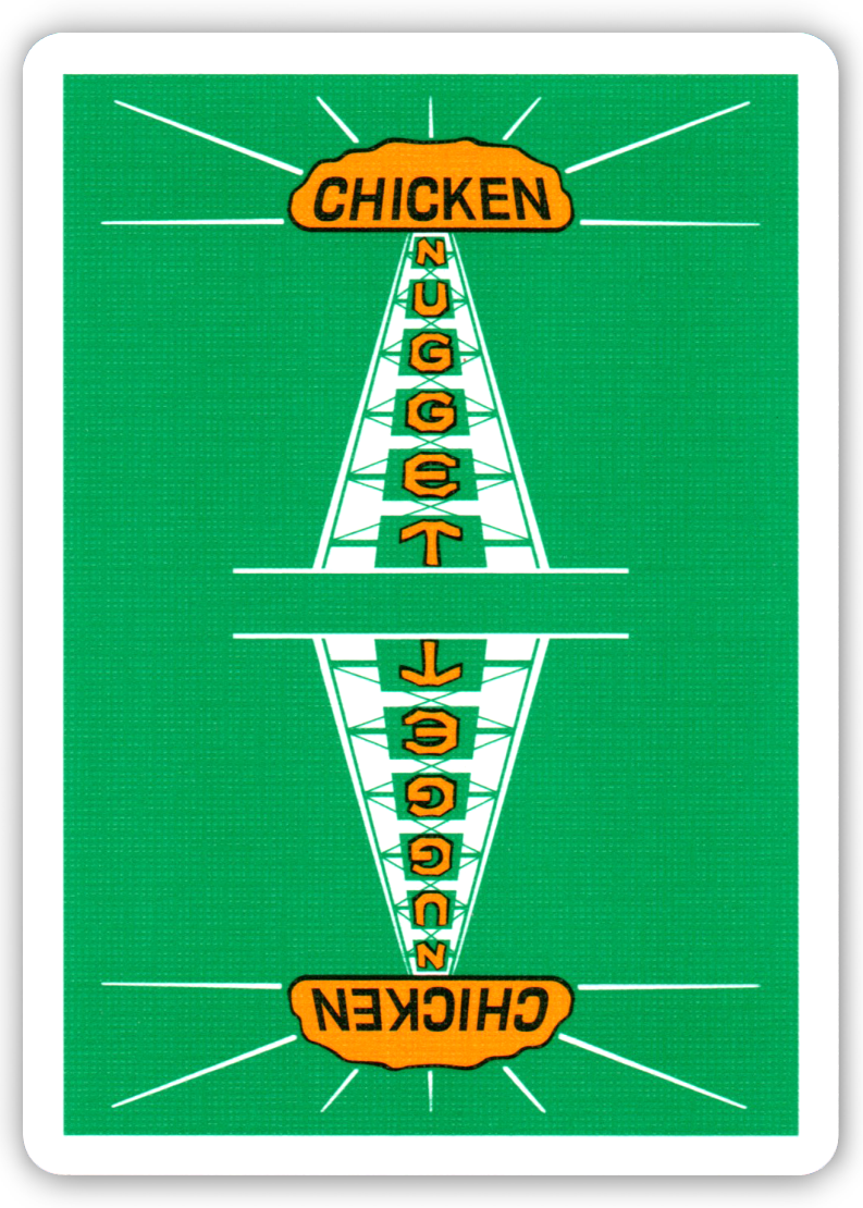 レアデック　vintage chicken nugget トランプ original.png?1600850960