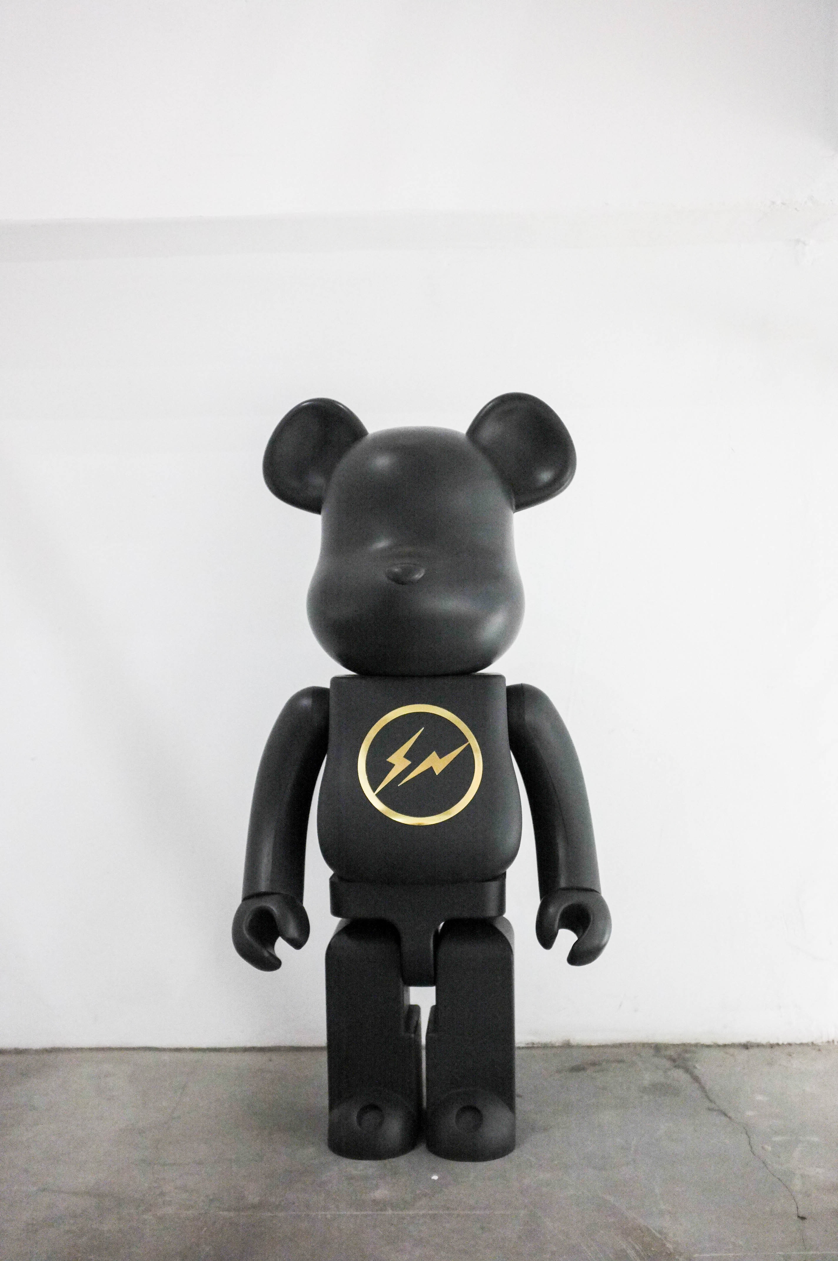 車庫服飾】Bearbrick 1000% Fragment Design 藤原浩閃電熊