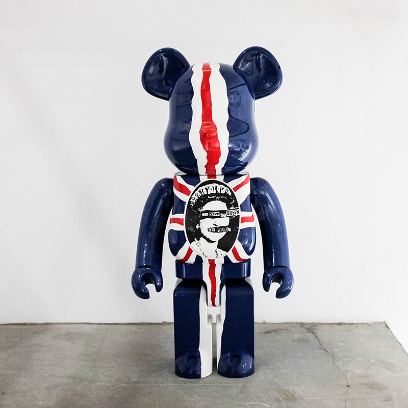 【車庫服飾】Bearbrick 1000% Sex Pistols God Save The Queen 性手