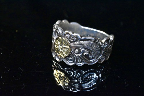 <預訂> LOVE系列 自然唐草戒指