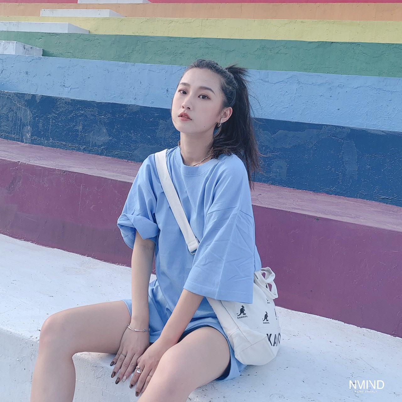 United Athle UA 素踢 24色 - L 天空藍 (3500101-082)