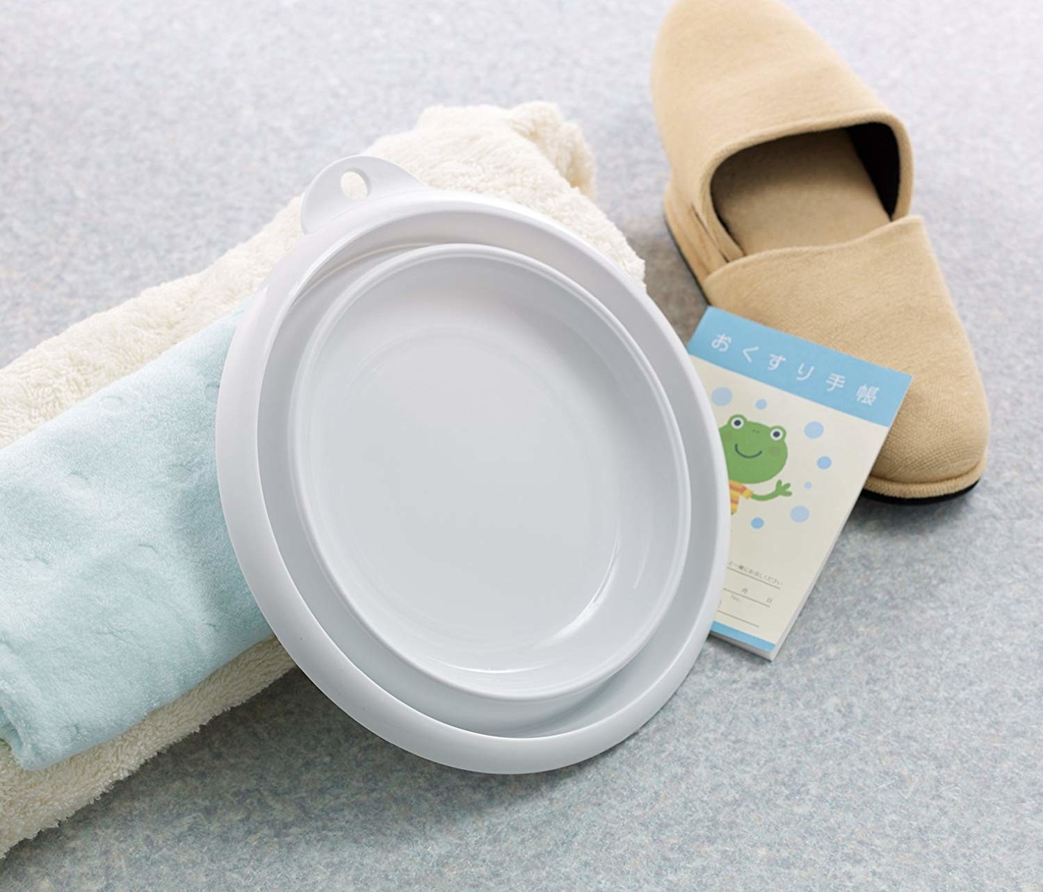 日本iSETO伊勢藤摺疊式水盆 (27cm) (日本製)