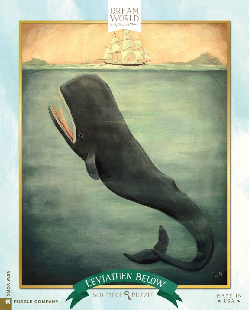 【NEW YORK PUZZLE COMPANY】夢境下的利維坦 500片拼圖