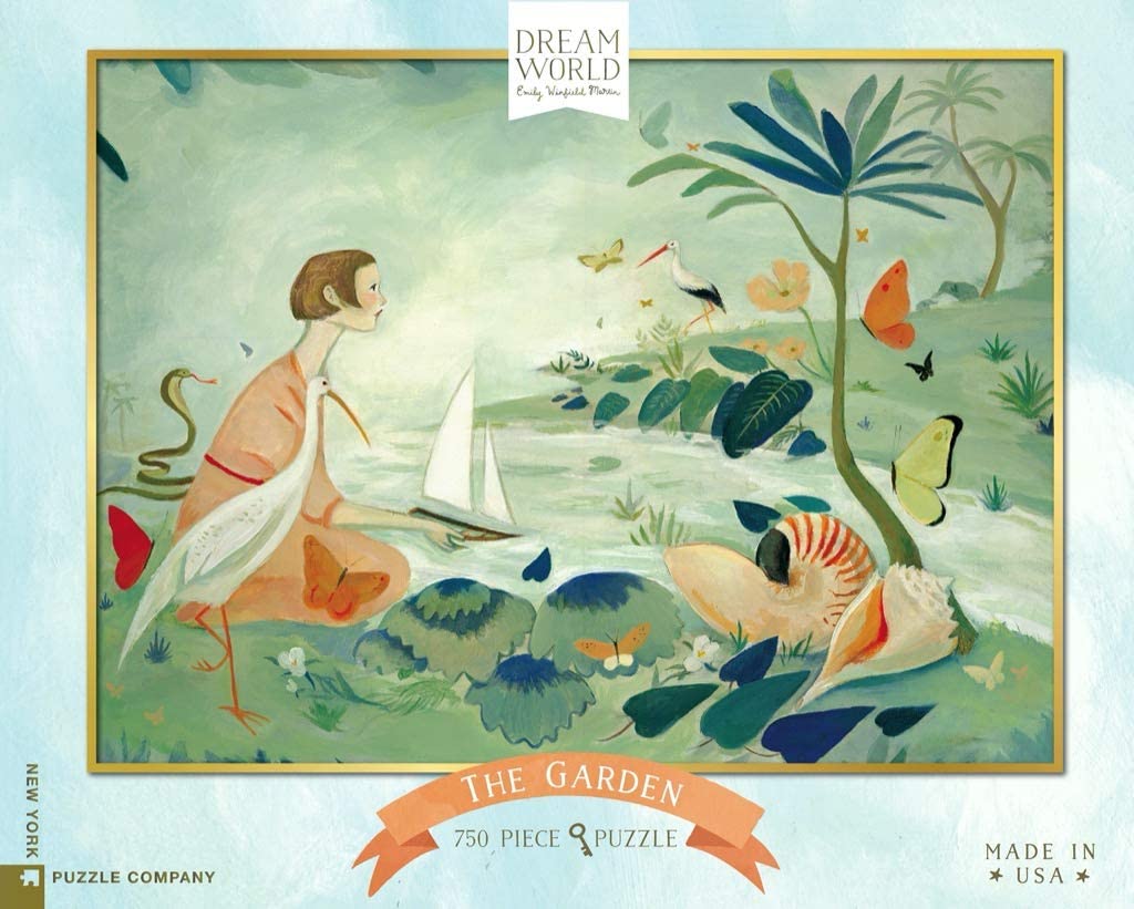 【NEW YORK PUZZLE COMPANY】夢幻世界花園 750片拼圖