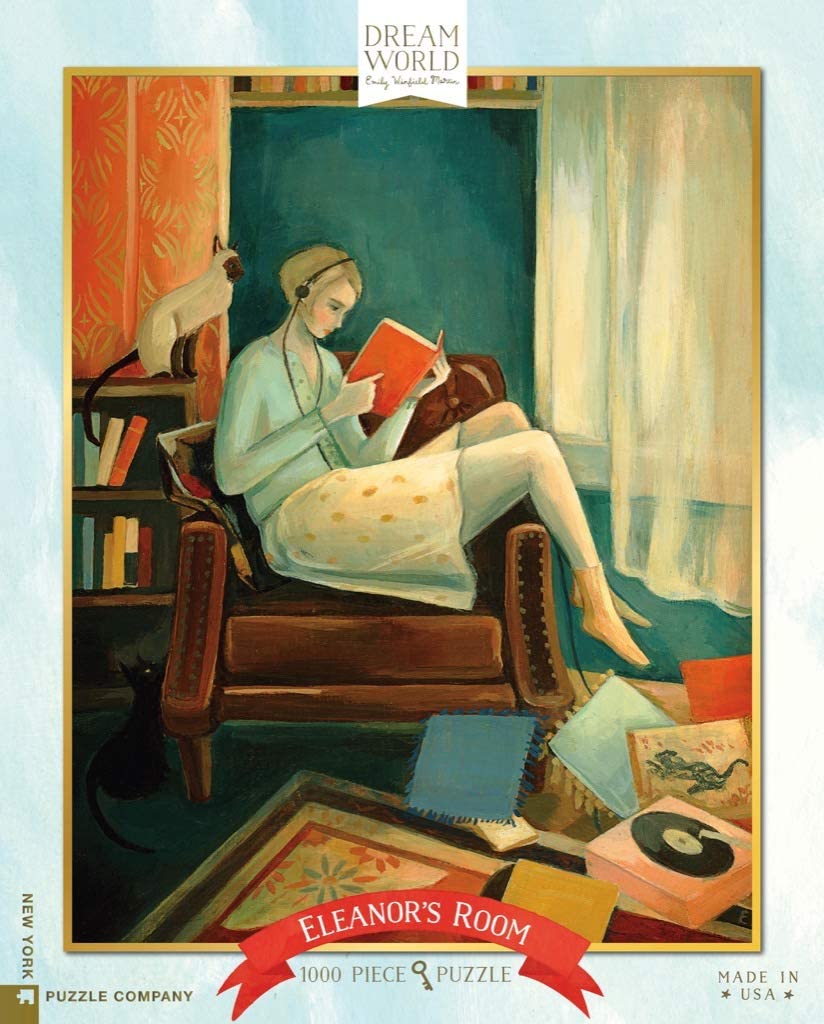 【NEW YORK PUZZLE COMPANY】夢想世界埃莉諾的房間 1000片拼圖