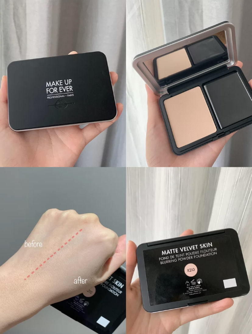 *特價* MAKE UP FOR EVER - Matte Velvet Skin Blurring Powder Foundation 柔霧空氣粉餅
