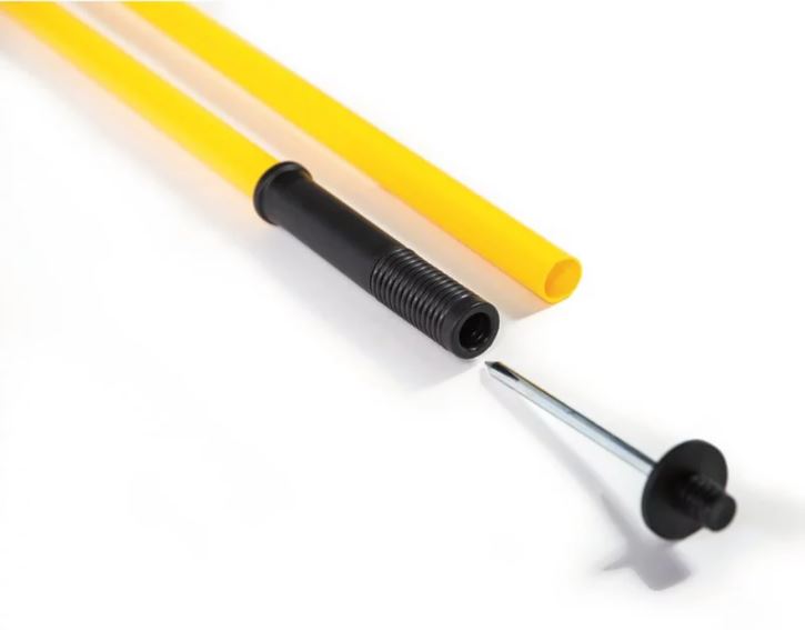 【ANGO】彈簧地釘型足球角旗組