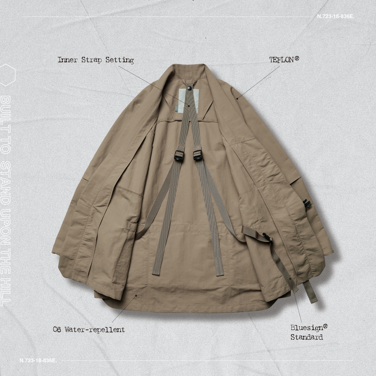 GOOPiMADE® VT-04 Utility Jinbei Jacket - Sand