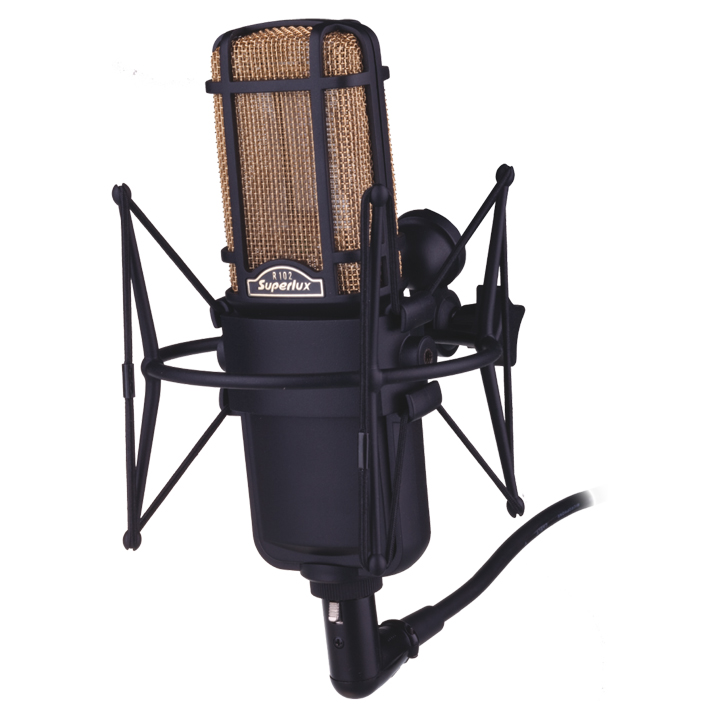 Superlux R102MKII condenser microphone錄音室電容咪Ribbon 鋁帶咪