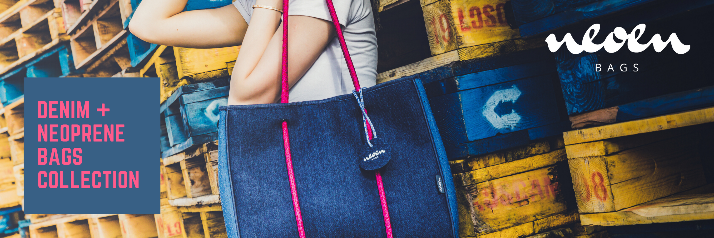 neoen denim + neoprene collection