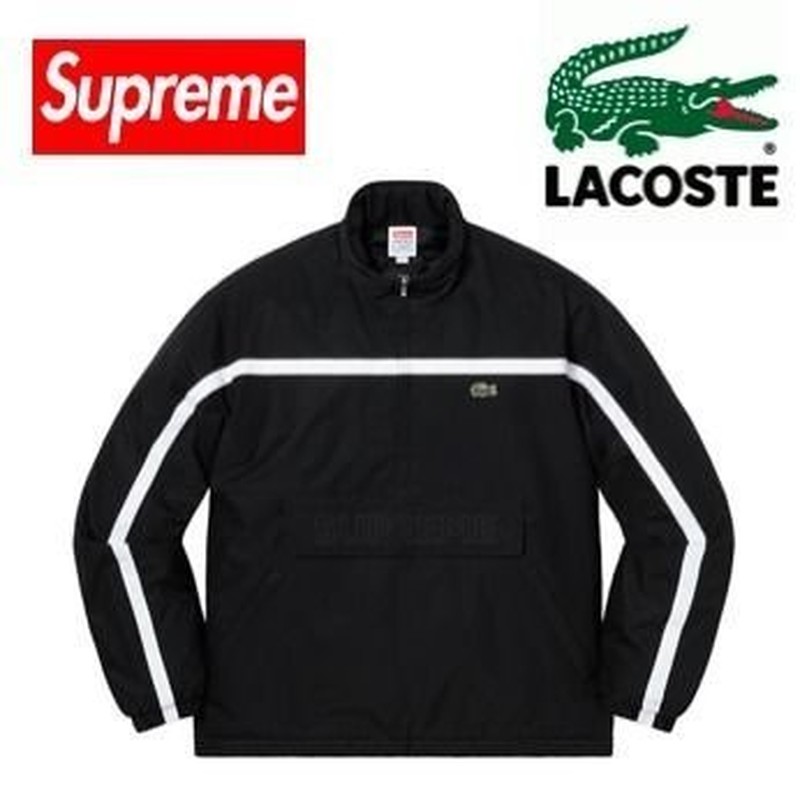 2019AW Supreme LACOSTE Puffy Half Zip 現貨 外套 鋪棉
