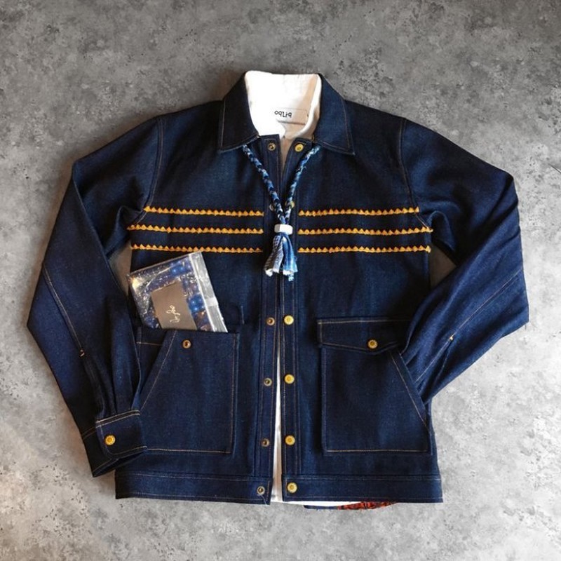 2017AW OqLiq Mountain wave demin jacket 夾克 丹寧 牛仔 外套 賀軍翔著用 現貨