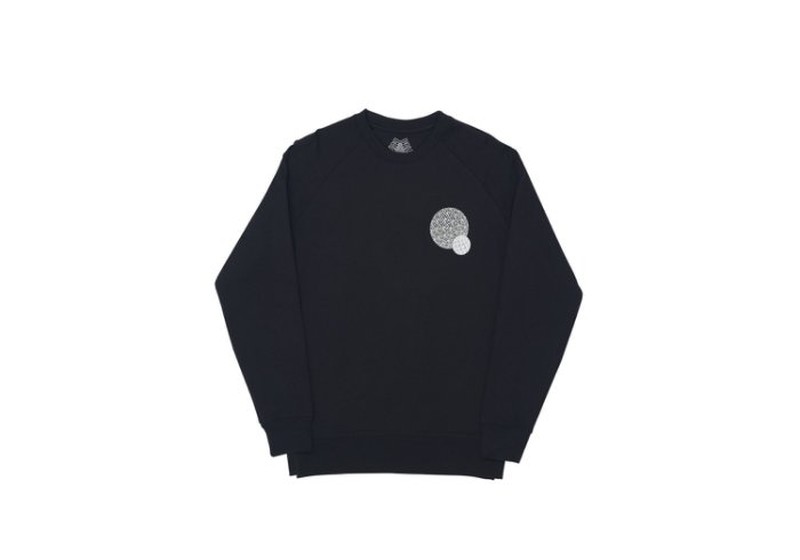 PALACE IF YOU AINT THERE CREW BK 黑綠 星球 大學T
