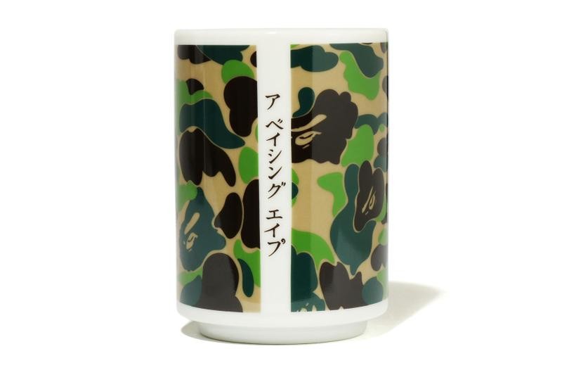 A BATHING APE BAPE ABC TEA CUP 迷彩 日本茶杯 家具 3色 現貨