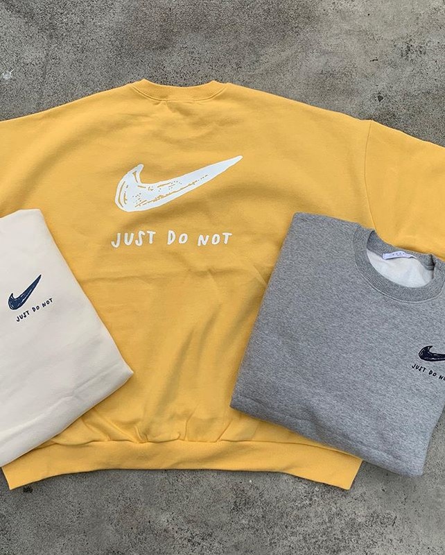 NIKE 韓國 塗鴉大學 TEE JUST DO IT