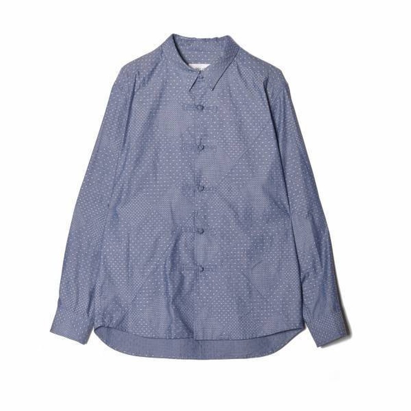 2017SS OqLiq Orient human shirt 丹寧緹花 唐裝 襯衫 現貨