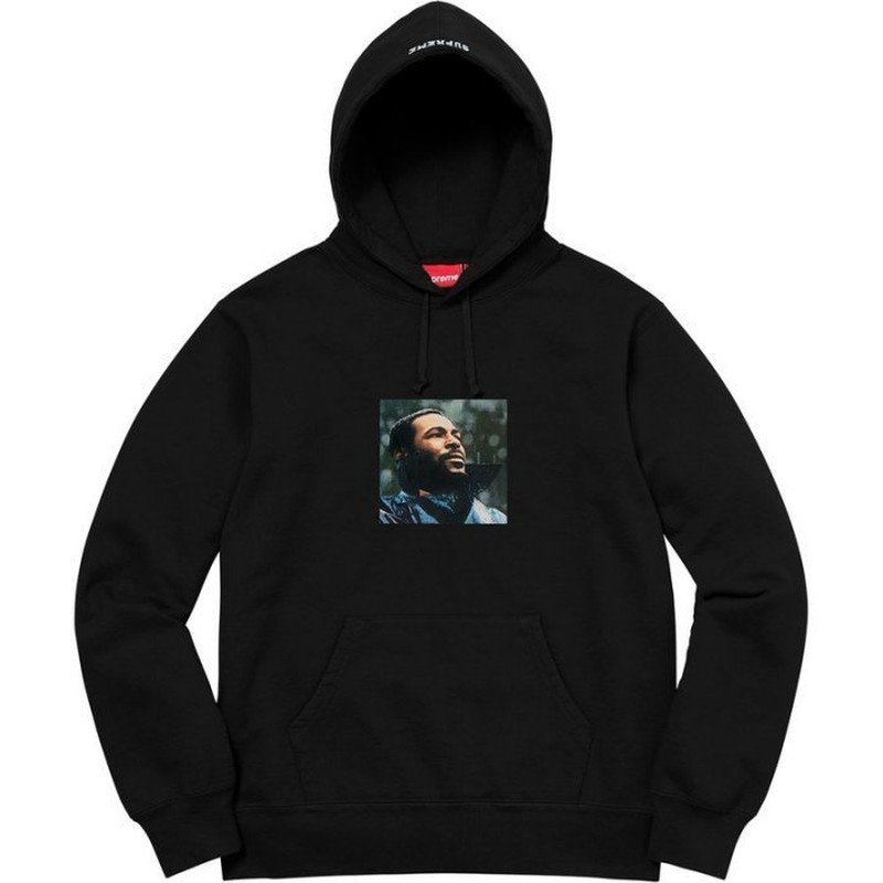 2018AW Supreme Marvin Gaye Hooded 帽T 馬文蓋依 照片T 現貨