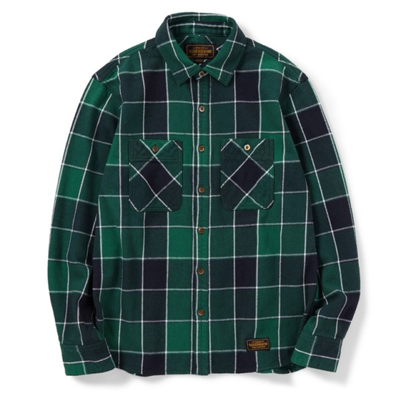 2020SS NEIGHBORHOOD LUMBERS / C-SHIRT . LS 法蘭絨 長袖 襯衫 現貨