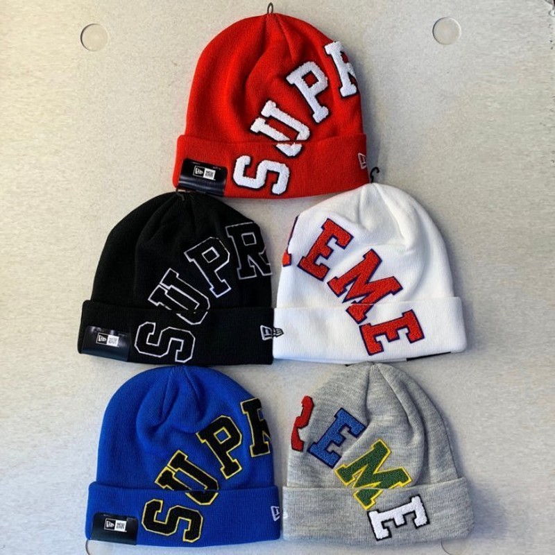 2020AW Supreme New Era Big Arc Beanie 毛帽 開季商品 現貨