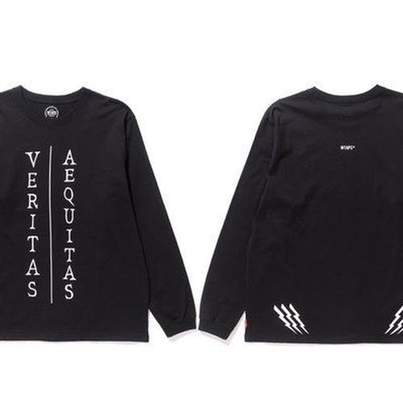 2017AW WTAPS V=A 813 L/S 西山徹 熱門款 長T LOGO 長TEE