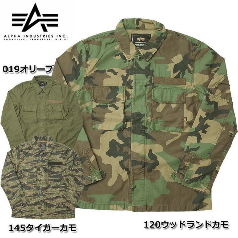 日版 ALPHA JUNGLE JACKET 迷彩 襯衫 外套 TA1168 2色