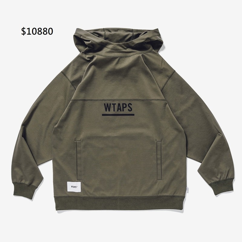 2020AW WTAPS SIGN / HOODED / RIPSTOP LOGO 長袖 帽T
