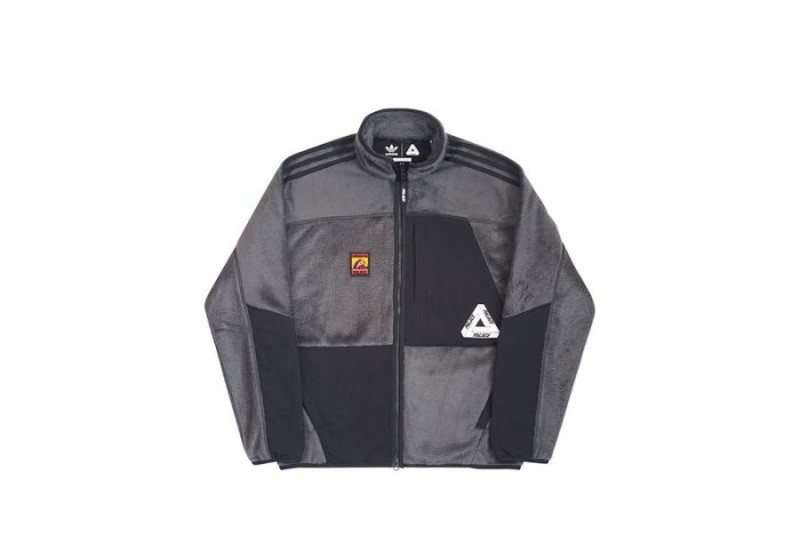 ADIDAS X PALACE POLAR TRACK TOP 聯名 外套 搖粒絨 深灰/酒紅 兩色 現貨