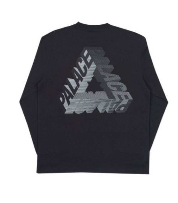 2017AW PALACE P-3D LONGSLEEVE 三角 LOGO 長T 現貨