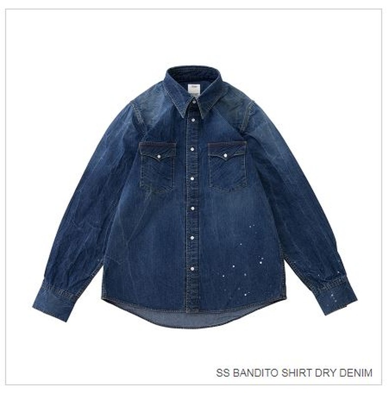 2019AW VISVIM SS BANDITO SHIRT DRY DENIM 牛仔襯衫 限量 現貨