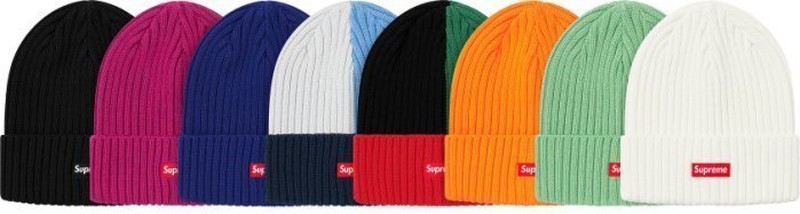 2020SS Supreme Overdyed Beanie 毛帽 拼接