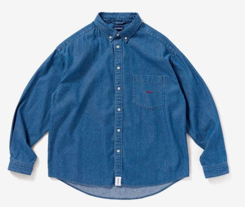 2019AW DESCENDANT ALLEN DENIM LS SHIRT 丹寧 襯衫 長袖 現貨