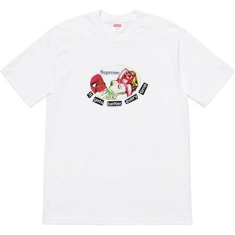 2019SS SUPREME It Gets Better Every Time Tee 短T 沙灘女郎 現貨