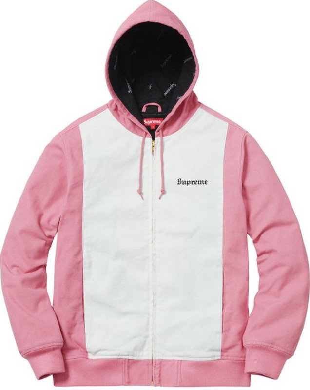 2017SS SUPREME 2-TONE HOODED WORK JACKET 連帽 外套 重磅 夾克 現貨