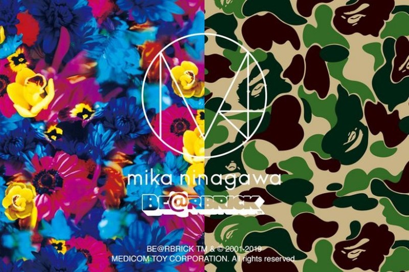 BE@RBRICK BAPE mika ninagawa SHARK 100% & 400% 現貨 一組 蜷川實花