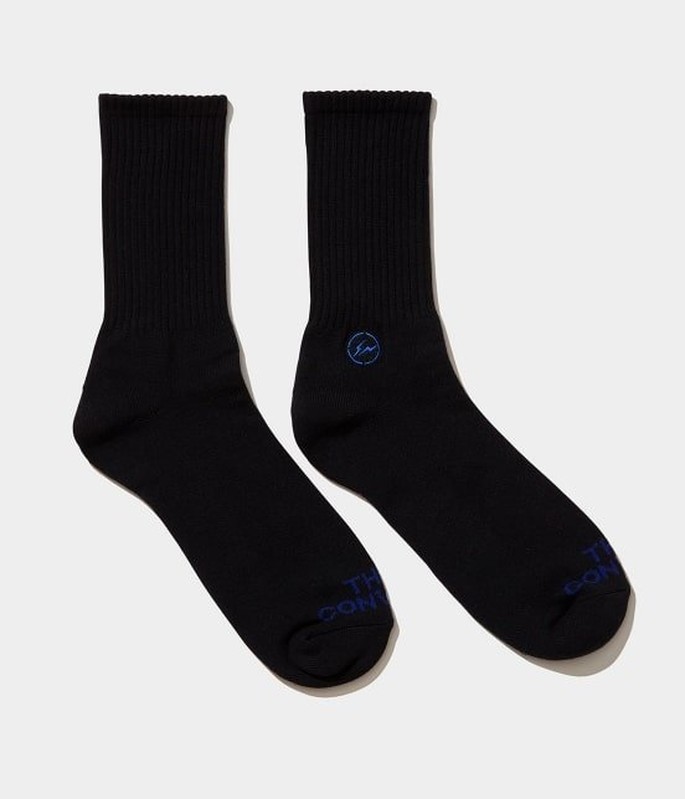 FRAGMENT x THE CONVENI SNEAKER SOCKS 長襪 兩色 閃電 現貨 PUR29010