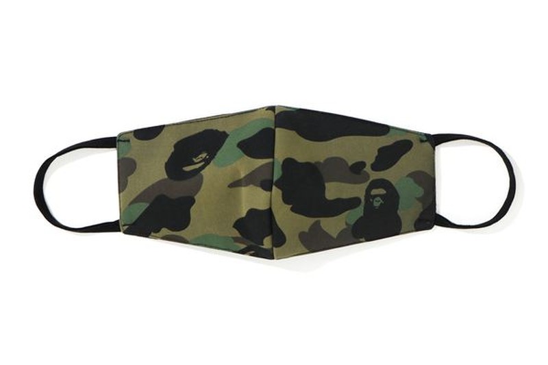 2021AW A BATHING APE BAPE 1ST CAMO MASK 防塵 迷彩 口罩 2色 現貨